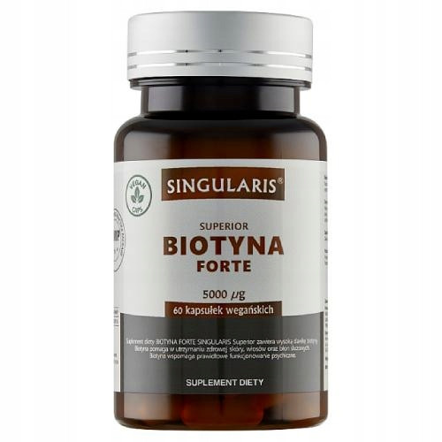  Dodatak prehrani Singularis Biotyna Forte 5000μg biotin kapsule 60 kom.