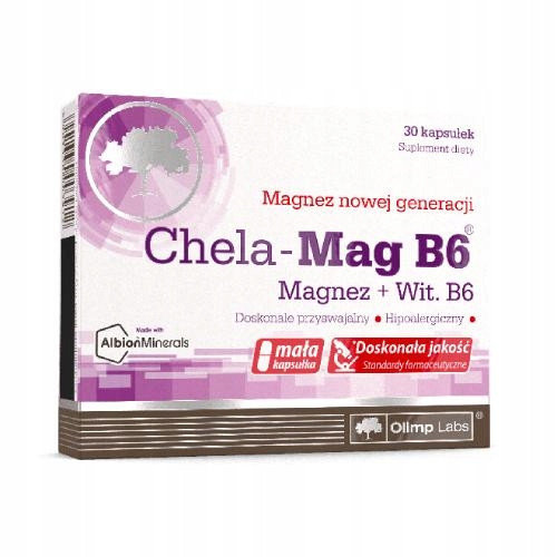  Olimp Laboratories Chela-Mag B6 dodatak prehrani s magnezijem 30 kapsula