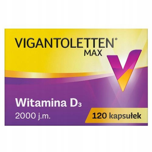  P&G Health Poljska Vigantoletten Max vitamin D3 kapsule 120 kom.