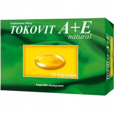  Tokovit A + E natural 30 kaps