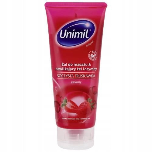  Unimil Luscious Sensual gel za masažu sočna jagoda 200 ml