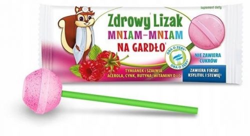  Healthy Lollipop Yum Yum za grlo 5 kom