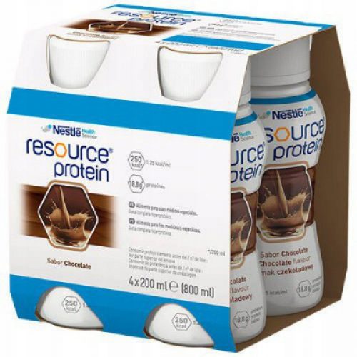  Nestle Resource Protein s okusom čokolade 4 x 200 ml