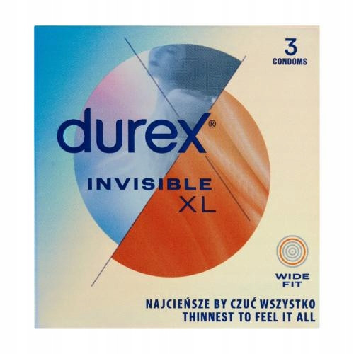  Durex Invisible Extra Large kondomi, 3 komada