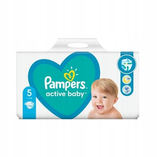  Pampers Active Baby pelene Veličina 5 110 kom.