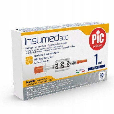  PiC Solution Insumed30G inzulinske šprice