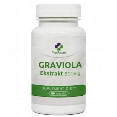  MedFuture Graviola ekstrakt kapsule 500 mg 60 kom.