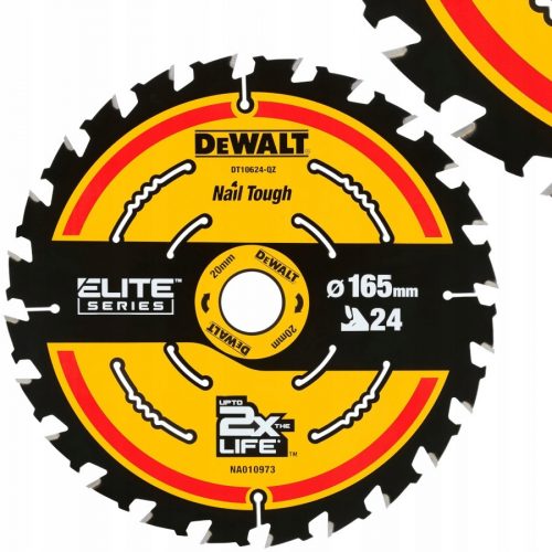  DeWalt list pile za drvo 165x20 mm