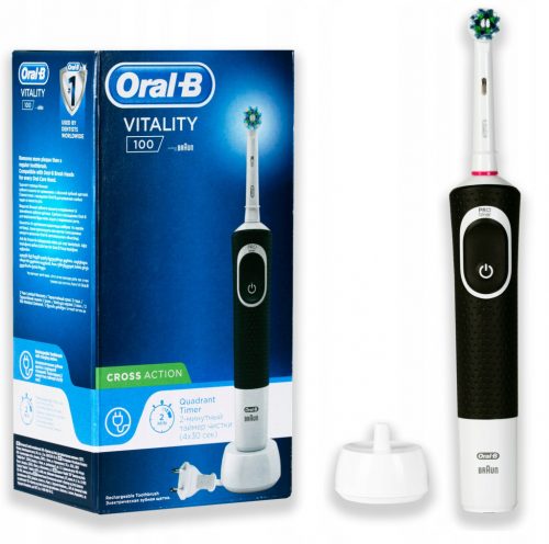  Oral-B D100 Vitality Cross Action električna četkica za zube crna