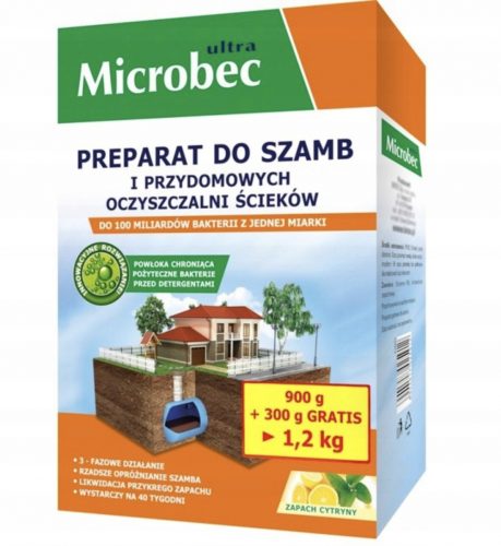  Praškasti pripravak za septičke jame Bros Microbec Ultra 1,2 kg