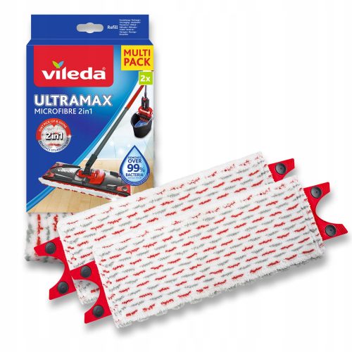  Vileda Ultramax ravni ulošci za mop 35 cm, 2 komada