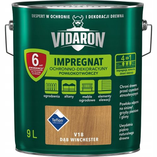  Vidaron V18 Impregnacija drva Winchester hrast 9 l