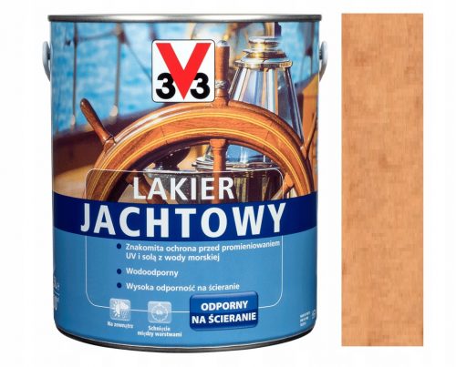  V33 lak za jahte, jantarni sjaj, 2,5l