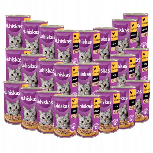  Whiskas mokra hrana piletina 0,4 kg