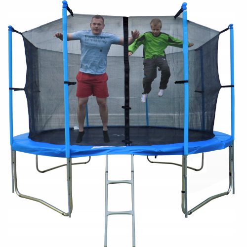 Trampolin s mrežom Lazur 374 cm FT 12 (365-374 cm)