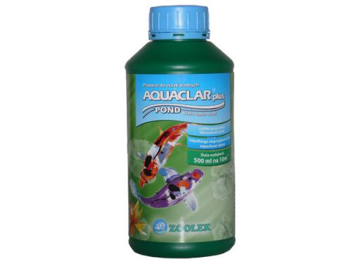  ZOOLEK AQUACLAR 500 ml PROČIŠĆAVA VODU I BORI PROTIV ALGI