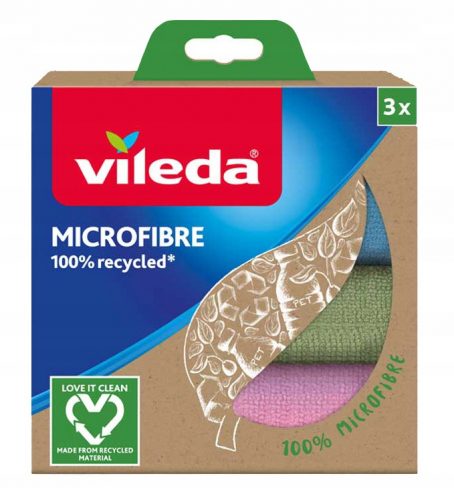  Vileda krpe od mikrovlakana (mikrofiber) u pakiranju od 3 kom., raznobojne