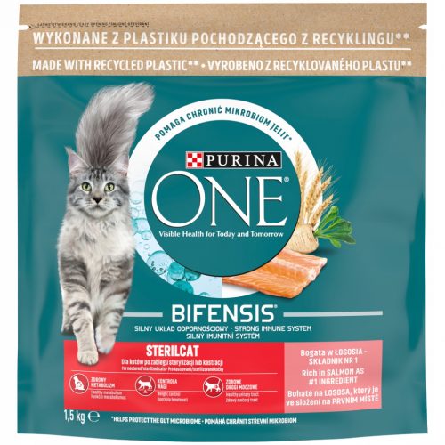  Purina ONE suha hrana losos 1,5 kg