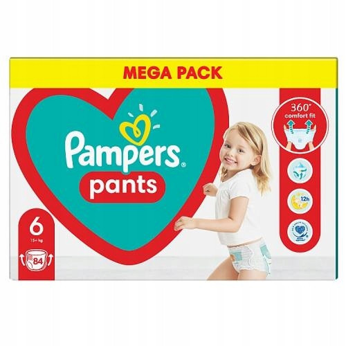  Pampers Pants pelene Veličina 6 84 kom.