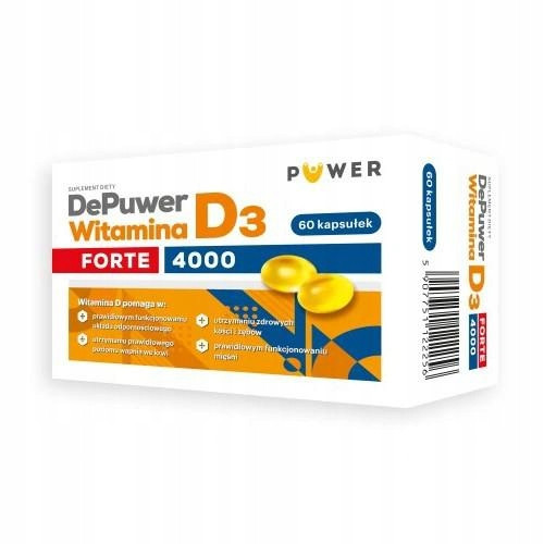  Puwer Vitamin D3 Forte 4000 kapsula 60 kom