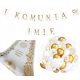  Communion Set COMMUNION Balloons Banner IME Stalak za stol