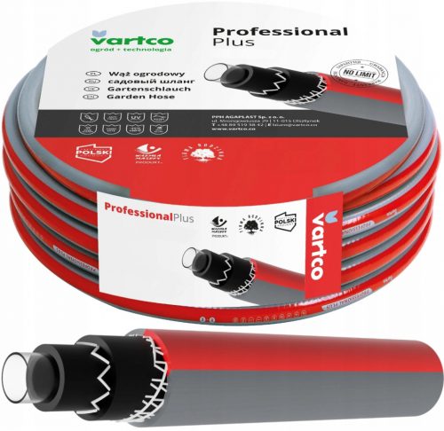  VARTCO PROFESSIONAL+ Vrtno crijevo 6 slojeva 50m 1/2