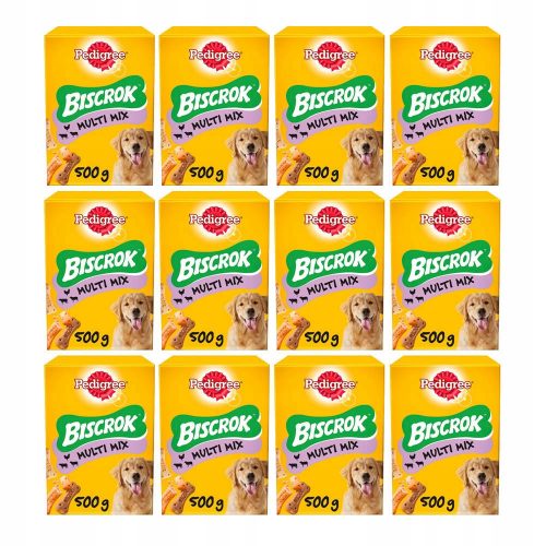  PEDIGREE Biscrok kolačići za pse 500g x12