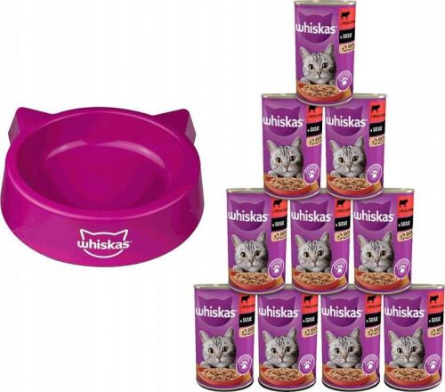  WHISKAS 1+ s govedinom u umaku 400 g Wet Can