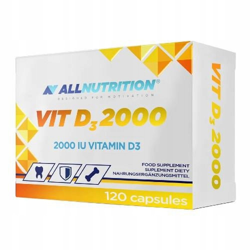  Allnutrition VIT D3 2000 SUNCOKRETOVO ULJE x120k