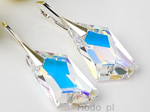  VELIKE SWAROVSKI DE ART SLIM NAUŠNICE