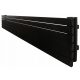  LOFT DEKORATIVNI RADIJATOR 45x160 Matt Black Structure 1011W HORIZONTALNO