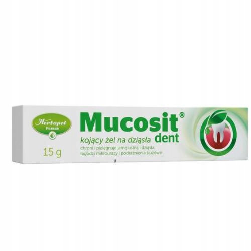  Herbapol Poznań gel za čireve u ustima Mucosit dent gel 15 g 15 ml 15 g