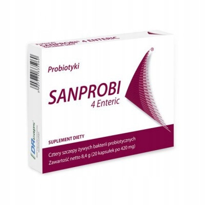  Sanprobi 4 Enteric probiotik 20 kapsula