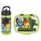  Stor Minecraft boca 410 ml + Minecraft Lunch box Creeper lunchbox