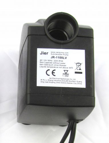  Jier pumpa 22 W 1001 - 1600 l/h