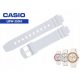  CASIO LRW-250 LRW-250H remen, sjajno bijeli 12 mm