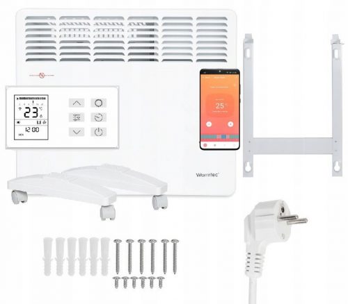  Warmtec 1000 W bijela konvektorska grijalica