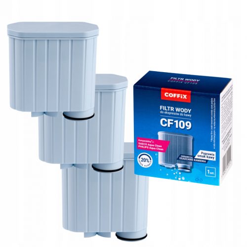  3x FILTER za vodu za SAECO PHILIPS AquaClean - COFFIX