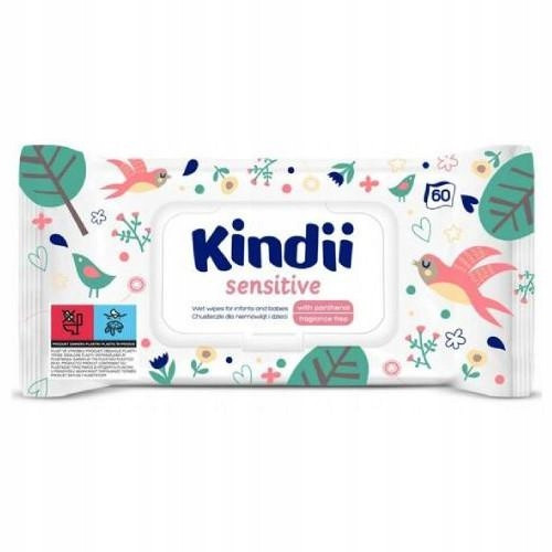  Kindii Sensitive Baby maramice 60 kom