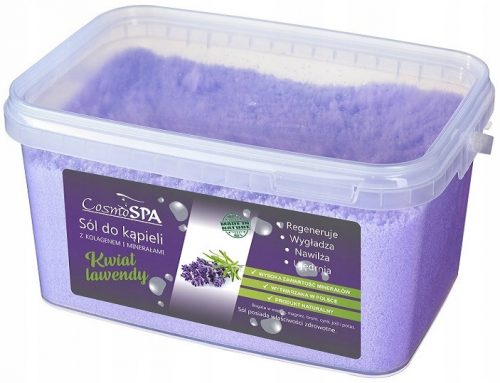  CosmoSPA Lavanda Flower 3 kg soli za kupanje