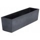  Multyhome lonac za cvijeće 15 cm x 61 x 15 cm ostalo|Reciklirana guma crna