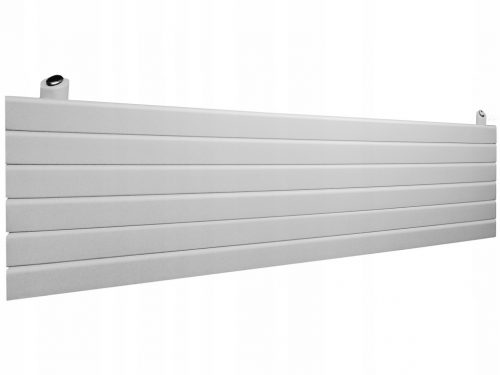  LOFT dekorativni RADIJATOR 45x180 Matt White Structure 1102W HORIZONTALNO