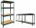  AR-SHELVING metalna skladišna polica 180 x 90 x 45 cm max 360 kg po polici