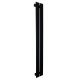  LOFT Slim dekorativni RADIJATOR 180x15 Matt Black Structure 288W