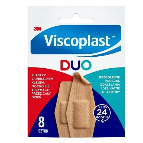  VISCOPLAST DUO VODOOTPORNI ELASTIČNI FLASTERI 8 kom