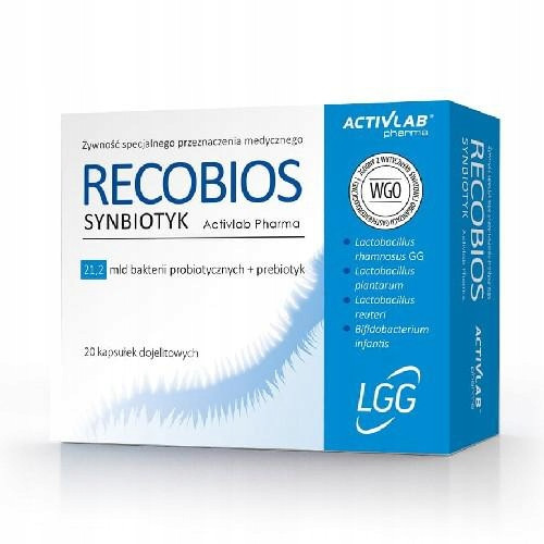  Activlab Pharma Recobios dodatak prehrani kapsule 20 kom.