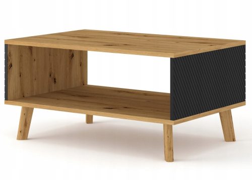  Bim Furniture LUXI pravokutni stolić za kavu 90 x 60 x 45 cm obrtnički hrast