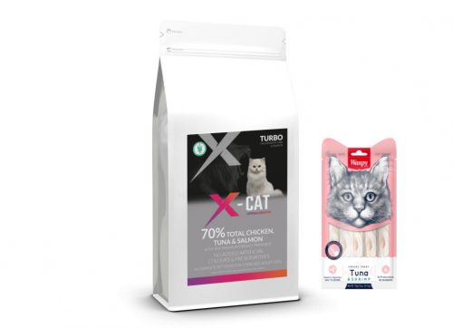  X-cat GF sterilna. piletina tuna losos 5KG+EZZYGROOM