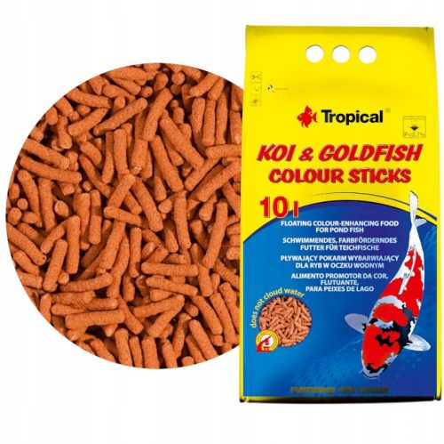  Hrana u obliku Tropical Koi & Goldfish Color Sticks 800 g