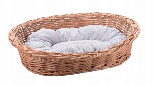  Wicker World košara za pse, nijanse smeđe, 66 cm x 47 cm